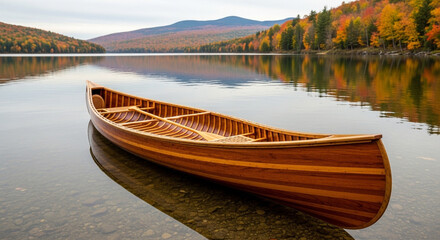 Obraz premium canoe on lake