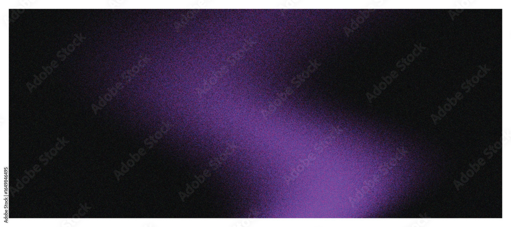 Poster purple grainy gradient with dark edges, perfect for backgrounds and overlays, adding a touch of mode