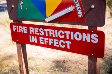 Extreme Fire Danger Sign