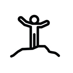 success outline icon vector design good for web or mobile app