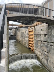 Erie canal lock
