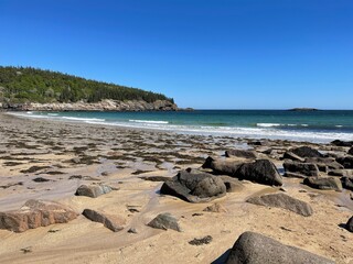beach and sea