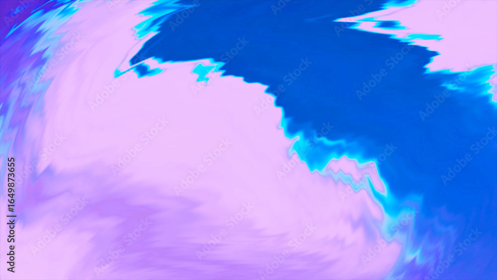 Poster dynamic gradient background in vibrant blue and pink with copy space.
