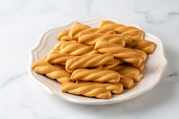 Koulourakia - greek handmade butter cookies - Greek Easter cookies koulourakia