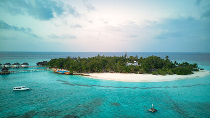 This small island is in the Maldives and is called Thulhagiri.