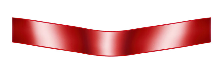 Obraz premium PNG Ribbon backgrounds metal red.