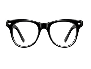 Fototapeta premium Stylish black glasses display studio product photography modern