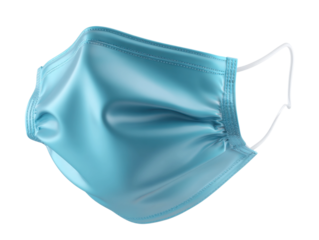 Wearing protective face mask urban setting health awareness close-up