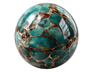 Stunning decorative sphere home decor marble texture indoor close-up