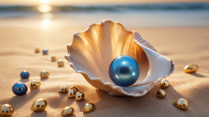 "The Pearl of Love": A Luxury Diamond Ring Inside a Pearl Seashell