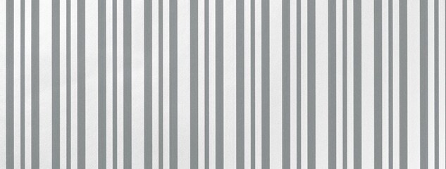 Striped wrapping paper background with vertical white and gray lines pattern on holiday decorative...