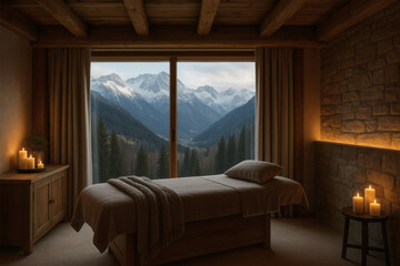 Mountain Spa Retreat with a View
