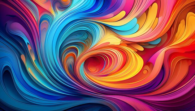 abstract swirling colorful texture