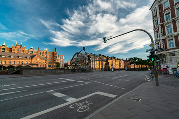 Breathtaking Summer Day in Hamburgs Historic Warehouse District
