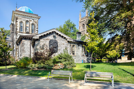 University of Toronto Louis B. Stewart Observatory at the St. George Campus  in summer
