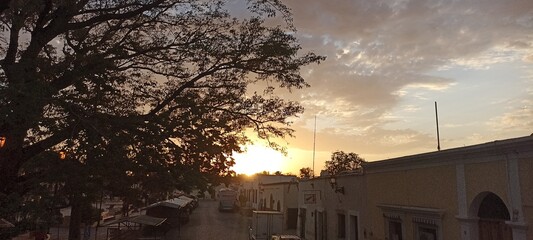 Sunset in the town © blues