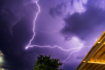 Raios no c&eacute;u de Santa Maria