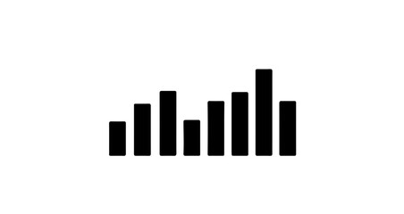 Object stock market chart analysis icon vector illustration financial graph business diagram data growth report 100px vector