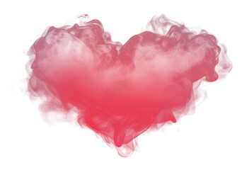 PNG Red pastel heart smoke black background darkness.