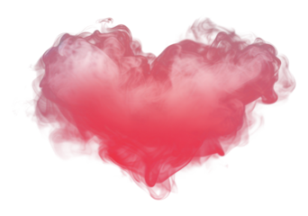 PNG Red pastel heart smoke black background darkness.