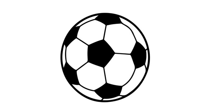 Object download high quality soccer ball vector image for sports design projects and football icon illustrations free vector