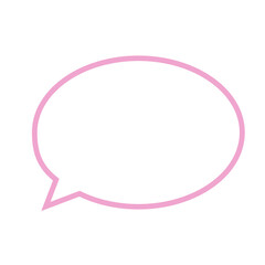 シンプルなふきだし