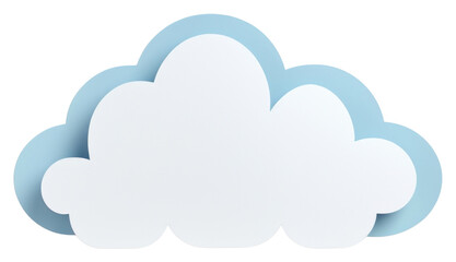 Fototapeta premium PNG Cloud simplicity fluffy circle.