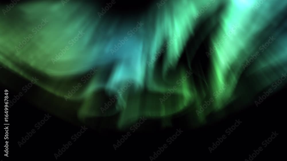 Wall mural aurora celestial splendor animation loop background