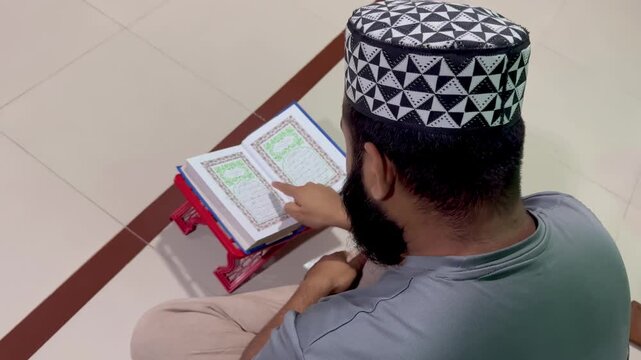 Islamic Devotion: Following the Text with Finger and Faith

