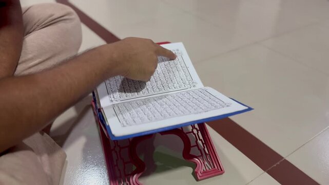 Personal Devotion: Reading the Quran on the Floor

