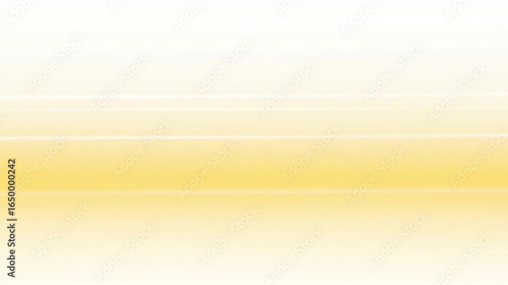 Poster Abstract yellow and white gradient background with horizontal lines and soft color transitions effect