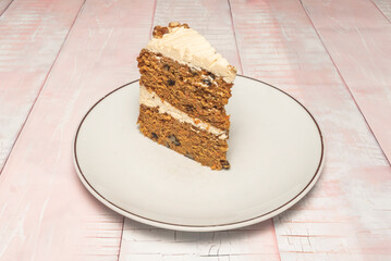 Pistachio and Raspberry Tart: Pistachio sponge cake with a coulis Raspberry and Almond Crunch