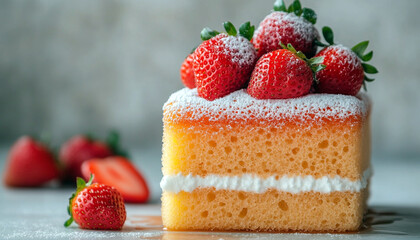 sponges for washing dishes in the form of a cake