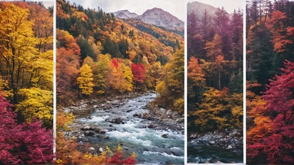 autumn in the mountains