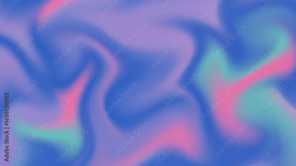 Poster abstract gradient color swirls flowing seamlessly