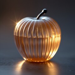Fototapeta premium golden apples in the night