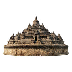 Ancient Buddhist Temple: Majestic structure, ancient architecture, historical landmark, religious site, spiritual place, cultural heritage, stone carving, intricate design, architectural marvel.