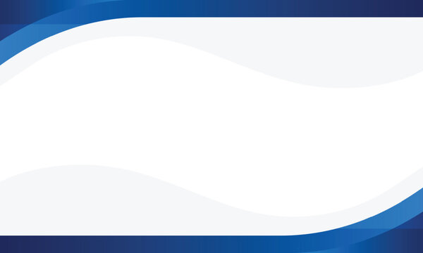 abstract modern blue curve with copy space template for professional business presentation template background