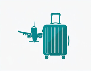 Obraz premium vector illustration of a suitcase