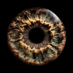 Eye Iris Macro Nature Texture Close-up Detail Color Pattern Orb Photography Abstract Surreal Biology Organic Visual Isolation Background Focus Darkness 