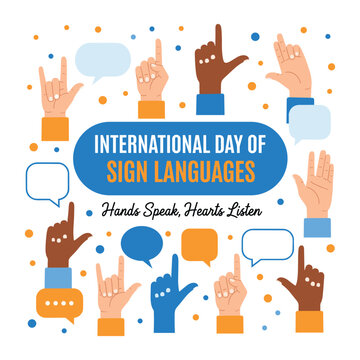 International Day of Sign Languages Card