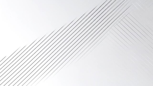 Minimalist Abstract Background with Intersecting Diagonal Gray Stripes Over White Surface for Modern Clean Design Presentation and Art Wallpaper
