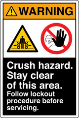 16 Safety Sign Warning Body C...