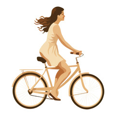 Obraz premium PNG Couple riding bicycles vehicle cycling sports.