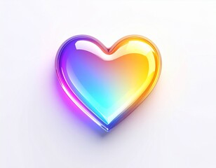 虹色のハート