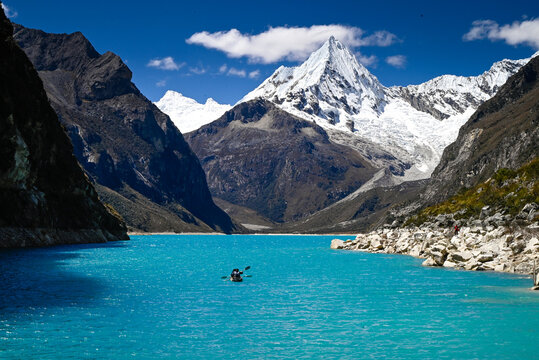 Laguna Paron Huaraz Peru Cordilheira Branca
