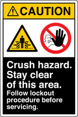 16 Safety Sign Caution Body C...