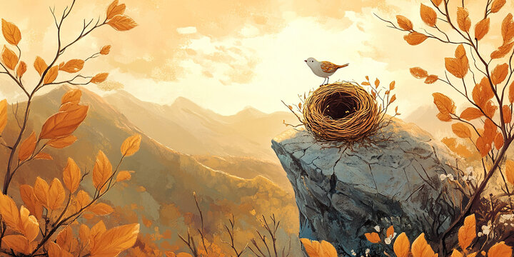 
bird's nest - Powered by Adobe