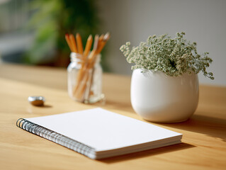 escritorio de trabajo minimalístico