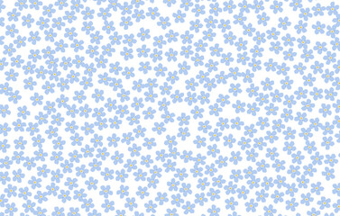 Forget me Not Pattern